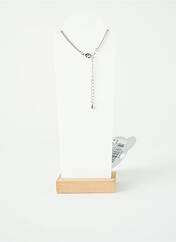 Collier argent GET INFECTED pour femme seconde vue