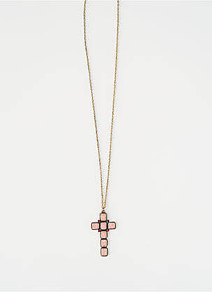 Collier or GET INFECTED pour femme