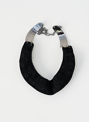 Collier noir AB STUDIO femme