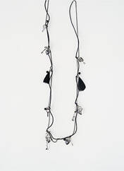 Collier noir GET INFECTED pour femme seconde vue