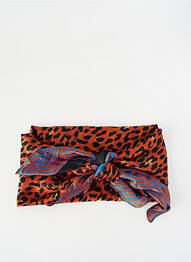 Foulard marron HAILYS femme