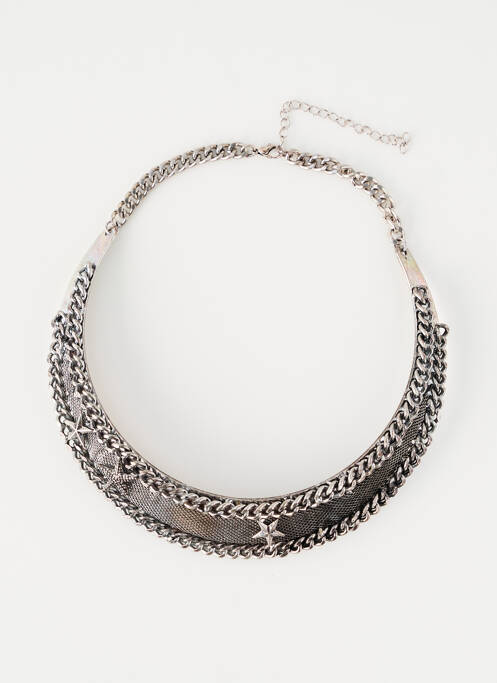 Collier argent AB STUDIO pour femme