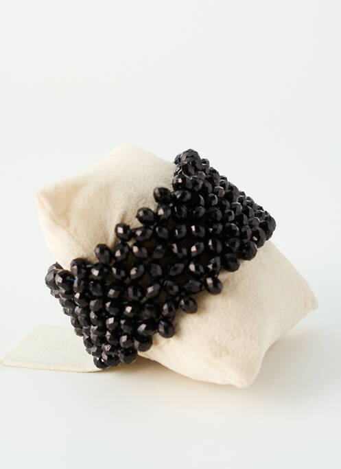 Bracelet noir GET INFECTED pour femme