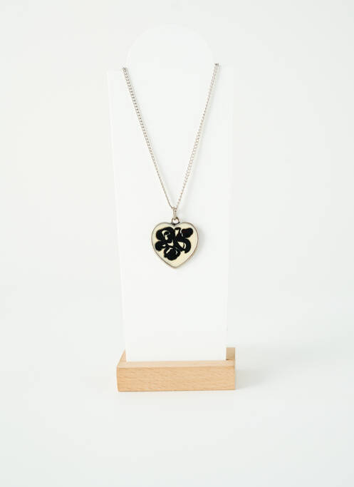 Collier argent GET INFECTED pour femme