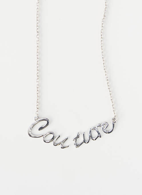 Collier argent AB STUDIO pour femme