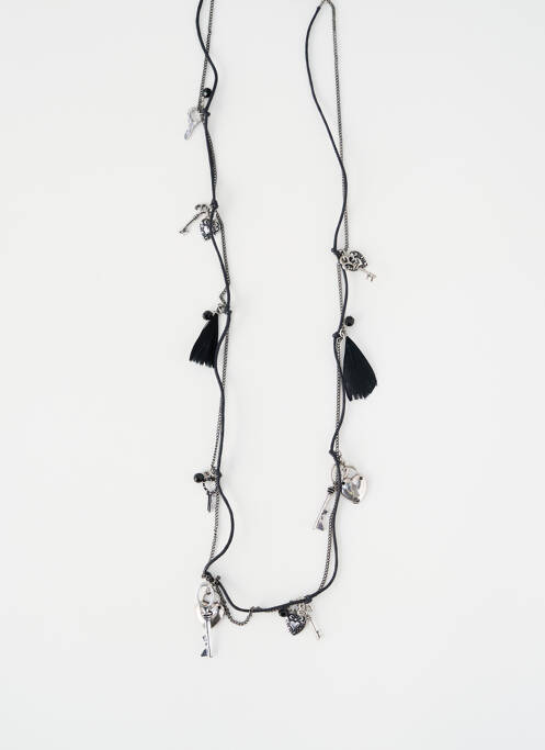 Collier noir GET INFECTED pour femme