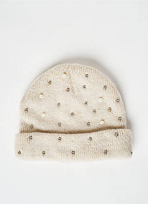Bonnet beige ONLY femme