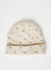 Bonnet beige ONLY pour femme seconde vue