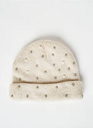 Bonnet beige ONLY femme