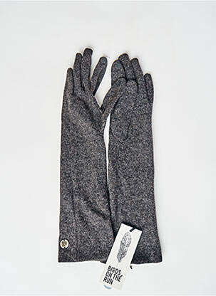 Gants gris BIRDS ON THE RUN femme