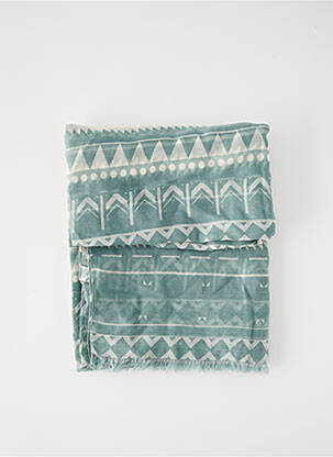 Foulard vert PIECES femme