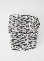 Foulard noir PIECES pour femme seconde vue