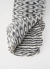 Foulard noir PIECES pour femme seconde vue