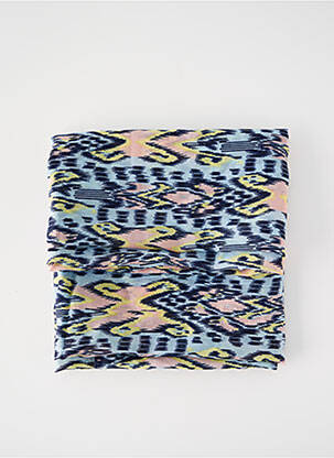 Col / tour de cou bleu PIECES femme