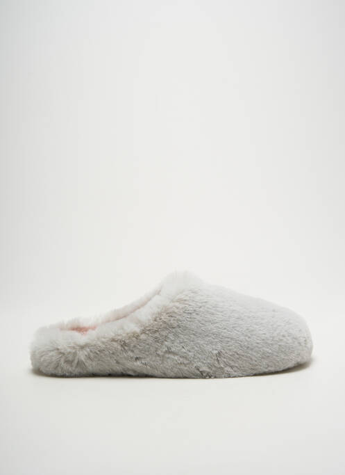 Chaussons/Pantoufles gris GEORGIA ROSE pour femme