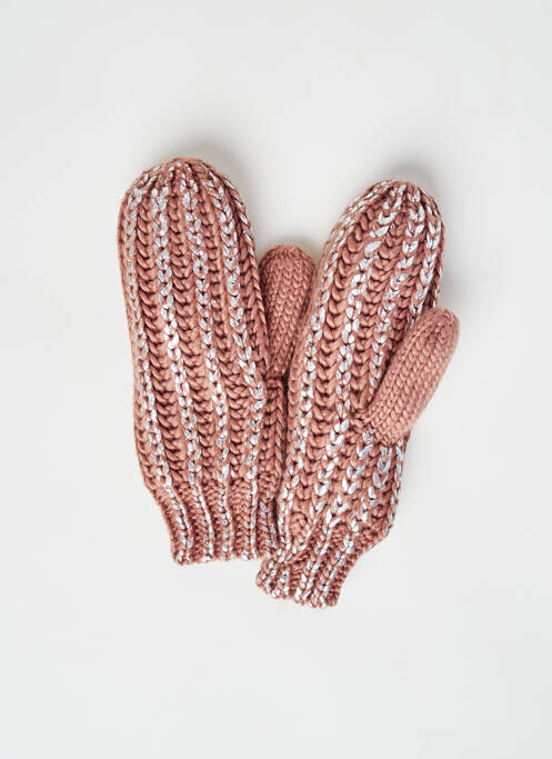 Gants rouge PIECES pour femme