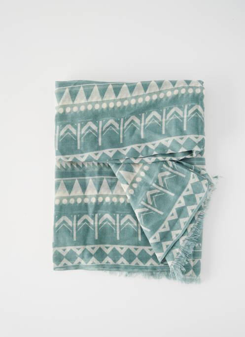 Foulard vert PIECES pour femme