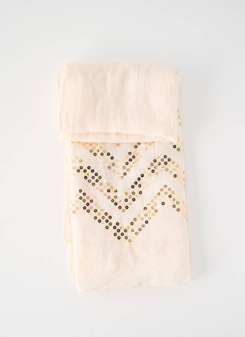 Foulard beige ZEB STYLE LAB  pour femme
