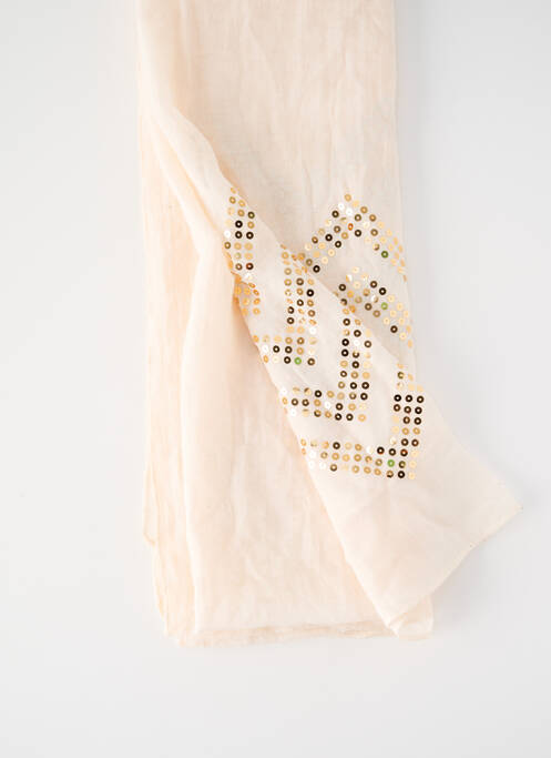 Foulard beige ZEB STYLE LAB  pour femme