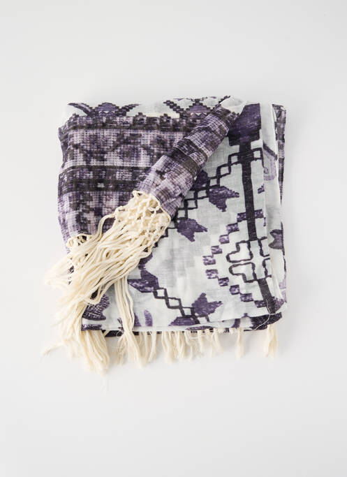 Foulard noir EDC pour femme