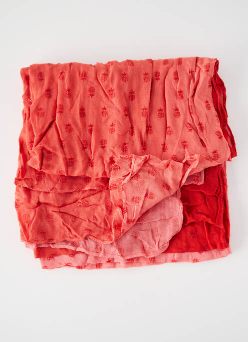 Foulard orange EDC pour femme