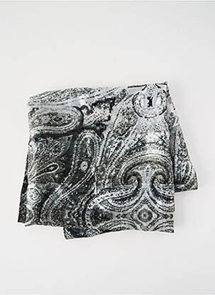 Echarpe noir PIECES pour femme