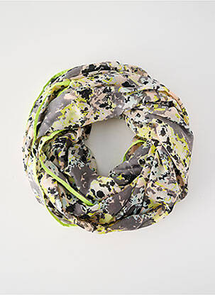 Col / Tour de cou gris PIECES pour femme