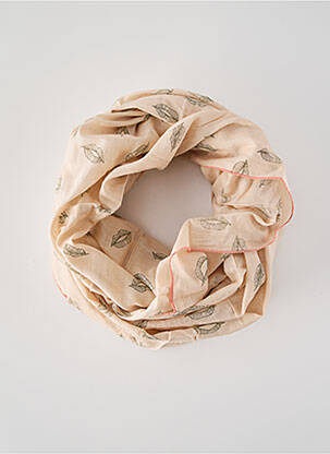 Foulard beige PIECES pour femme