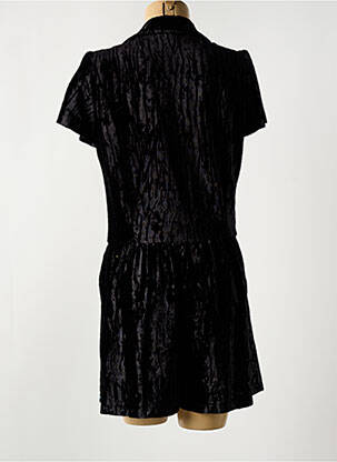 Combishort col v noir I.CODE (By IKKS) femme