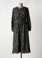 Robe mi-longue noir THE KORNER pour femme seconde vue