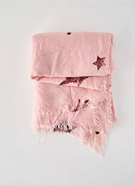 Foulard rose EDC femme