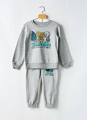 Ensemble de sport gris CONVERSE garçon