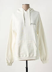 Sweat-shirt à capuche blanc MAISON LABICHE pour femme seconde vue