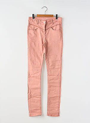 Pantalon slim rose TAPE À L'OEIL fille