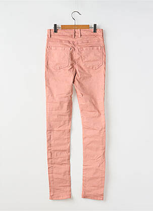 Pantalon slim rose TAPE À L'OEIL fille