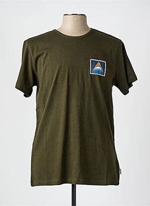 T-shirt col rond marron BLEND homme