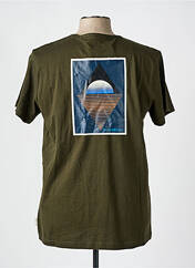 T-shirt marron BLEND pour homme seconde vue