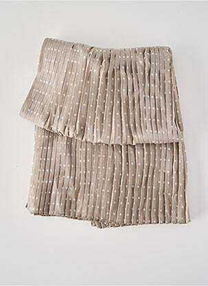 Foulard gris PIECES femme