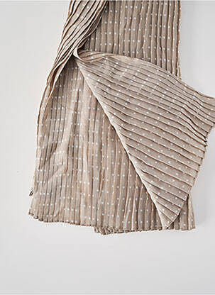 Foulard gris PIECES femme