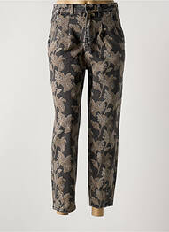 Jeans coupe slim noir OBJECT femme