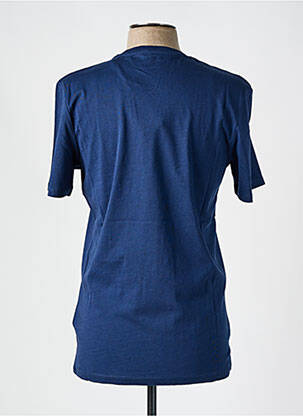 T-shirt col rond bleu WRANGLER homme