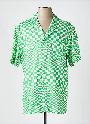 Chemise manches courtes vert LEVI'S homme