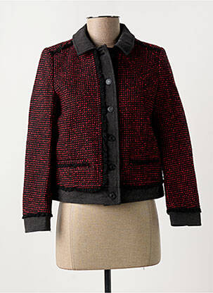 Veste casual rouge IKKS femme