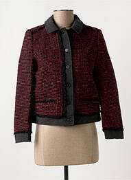 Veste casual rouge IKKS femme