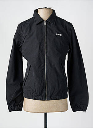 Blouson col col montant noir SCHOTT homme