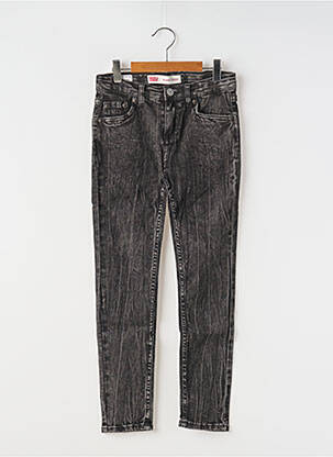 Jeans coupe slim gris LEVI'S garçon