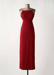 Robe longue rouge NA-KD pour femme seconde vue