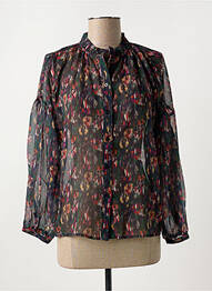 Blouse col v multicolore THE KORNER femme