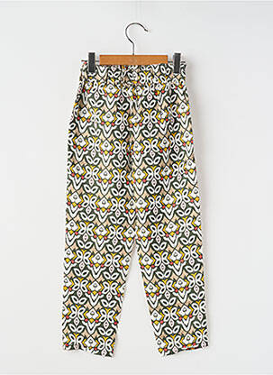 Pantalon droit beige TAPE À L'OEIL fille