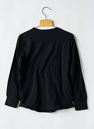 T-shirt col rond noir NIKE garçon